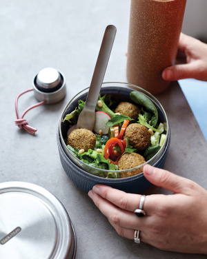 Logotrade promotional merchandise image of: Black+Blum Glass Lunch Bowl 750ml